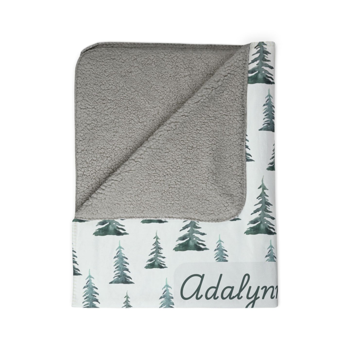 Evergreen - Personalized blanket to compliment your wallpaper