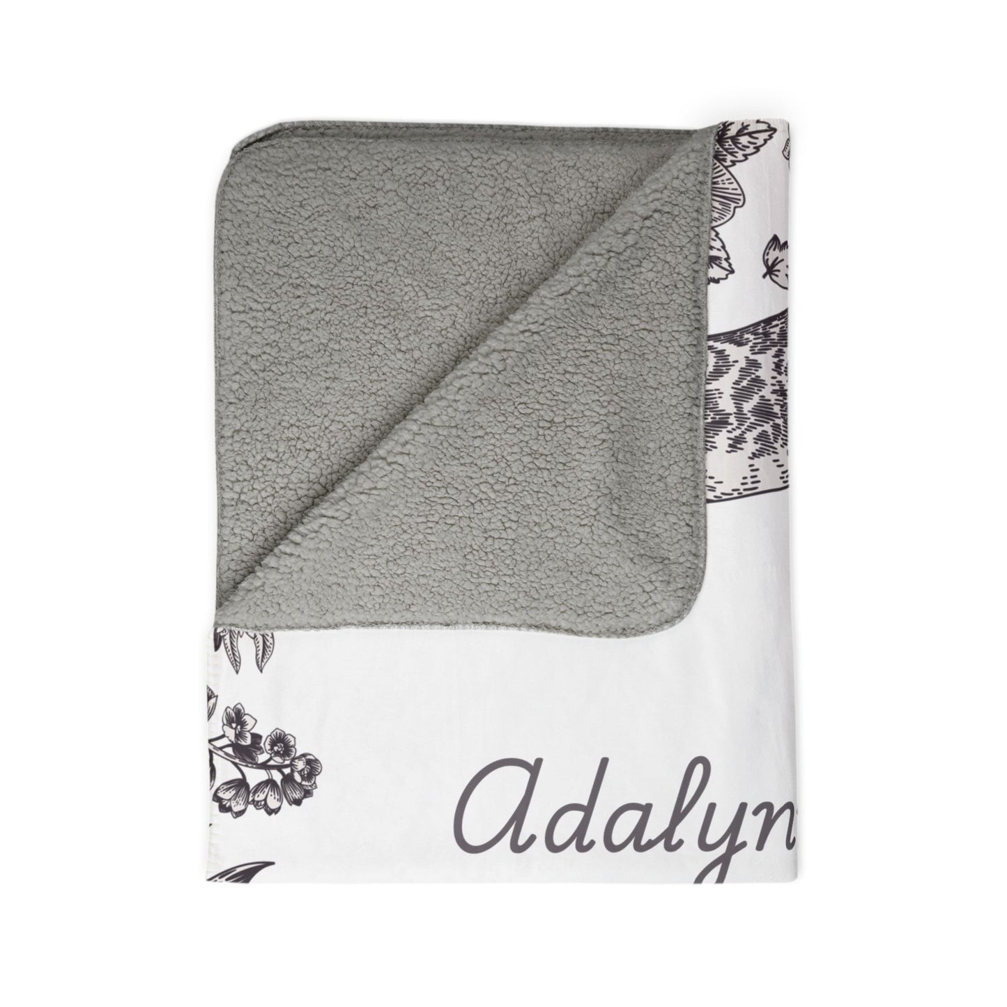 The Hare's Hollow - Personalize A Blanket To Compliment Your Wallpaper