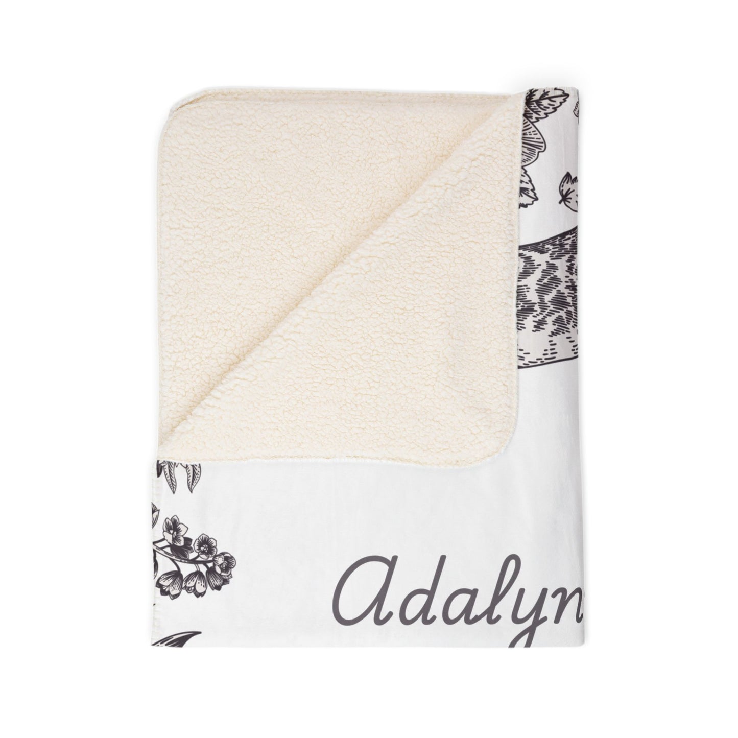 The Hare's Hollow - Personalize A Blanket To Compliment Your Wallpaper