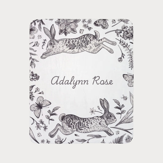 The Hare's Hollow - Personalize A Blanket To Compliment Your Wallpaper